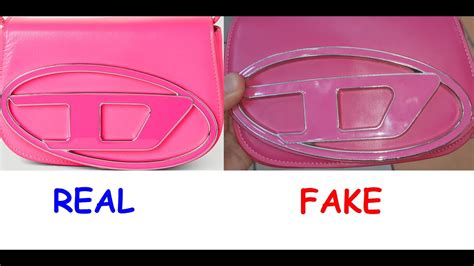 fake diesel bag vs real|how to spot diesel bags.